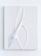 Alexandre da Cunha, Net I, 2014, Vest, golf ball and acrylic on canvas