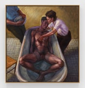 Two Men and a Woman, 1992, Oil on canvas