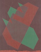 Knight Series #8 (Q3-77 #2), 1977, Oil on canvas