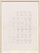 Lines, 2012, Pencil on paper