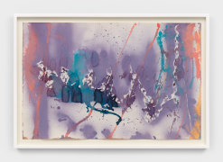 Untitled, c. 1974, Watercolor and ink on paper, 22 7/8 x 35 in (58.1 x 88.9 cm) 26 1/4 x 38 1/8 x 1 5/8 in framed (66.7 x 96.8 x 4.1 cm framed)