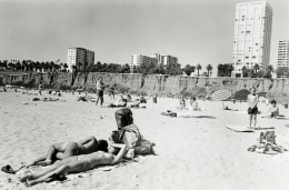 Topless Sunbather, Santa Monica