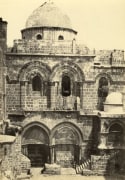 Entrance of the Church of the Holy Sepulchre, Jerusalem