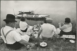 On the Banks of the Marne, 1938, gelatin silver print