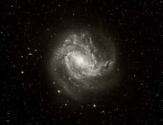 M83 Spiral Galaxy ,Extreme Wide Field