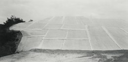 Gene Kennedy, Erosion Control (plastic-draped hill), Above South Laguna, Orange County, California