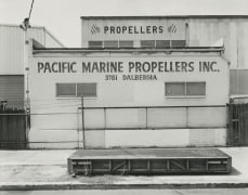 Pacific Marine and Propellers Inc., National CIty, 2018, gelatin silver contact print