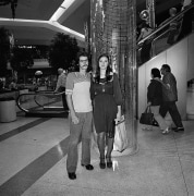 Couple at Shopping Mall, 1976