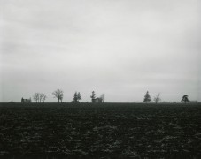 Untitled, from Farm Landscapes, 1981, gelatin silver contact print, 8 x 10 inches
