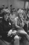 Sales meeting in an auditorium, Detroit, 1968