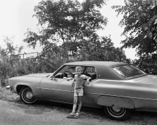 Two Boys with Automobile, 1983-84