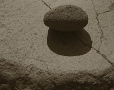 A Stone on a Rock, Nagano, Japan, 1988