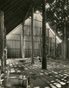 Phyllis Dearborn Massar, untitled, barn interior