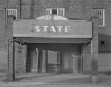 Facade of the State Theater, US 52, Ironton, OH, 1971