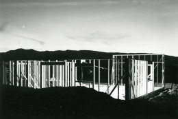 Lewis Baltz, Night Construction, from NEVADA