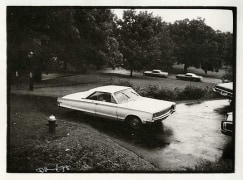 Frank Trapp&#039;s Car, 1973, vintage gelatin silver print (Itek print)