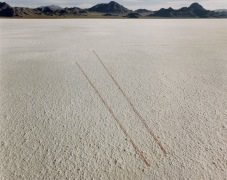 Tracks, Bonneville Salt Flats, Utah, 1977