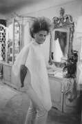 Woman at a beauty salon, Detroit, 1968