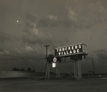 Truckstop, Highway 66, Oklahoma City, Oklahoma, 1973