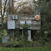 Electric Box, Mil-R-More Farm, from the series Kane County, 2006, chromogenic print