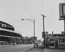 Intersection, Addison and Clark Avenues, Chicago, Illinois, 1977