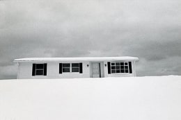 Terry Wild, New Home in December, 1971, vintage gelatin silver print, 5 x 7 inches