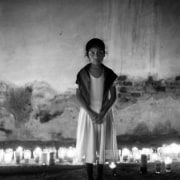 Girl with Votive Candles, 1994