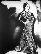 &quot;Night Bloom&quot;, Dress by Gianni Versace, Annelise Seubert, Paris, The New York Times Magazine, March 31, 1996, gelatin silver print, 14 x 11 inches