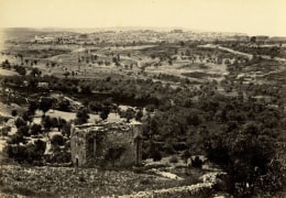 Jerusalem, from Mount Scopus
