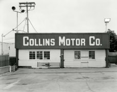 Collins Motor Co., San Diego, CA, 2017, gelatin silver contact print