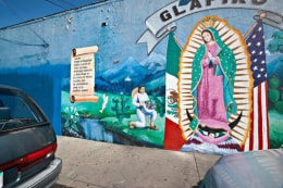 Virgin of Guadalupe and Autos, Los Angeles, 2011