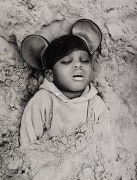 Boy in Mickey Mouse Hat, Coney Island, 1968