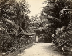 Entrance to Boating Gardens, Peradeniya, Ceylon, ca. 1870&#039;s