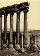The Great Pillars and smaller temple, Baalbec