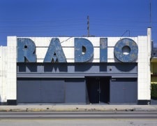 Radio, Pico Boulevard, Los Angeles, chromogenic print