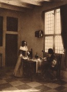 Guido Rey, A Flemish Interior, 1908