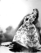 &quot;Night Bloom&quot;, Ball Gown by Christian Dior Haute Couture, Anneliese Seubert, Paris, The New York Times Magazine, March 31, 1996, gelatin silver print, 14 x 11 inches