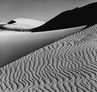 Ansel Adams Dunes, Oceano, California, 1963, gelatin silver print