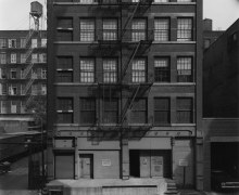 144 Wooster Street, New York, 1976