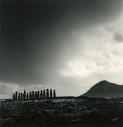 Moai, Study 20, Ahu Tongariki, Easter Island, 2000
