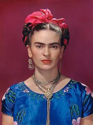 Frida Kahlo in Blue Silk Blouse, 1939