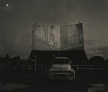 Drive-in Theater, Highway 89, Dallas, Texas, 1973