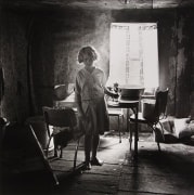 Girl with Kerosene Lamp, North Carolina, 1968