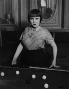 Girl Playing Snooker, Montmartre, 1933 (printed 1973)