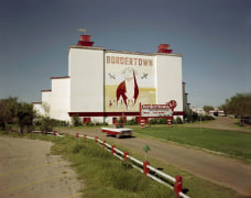 Border Towntown Drive-In Theater, Laredo, Texas, 1985