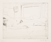 Chantal Joffe Painter in Bed