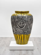 Keith Haring Untitled, 1981 marker on fiberglass vase