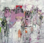 George Condo, Interlocking Figures, 2010