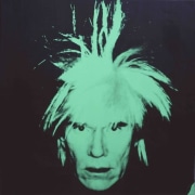 Andy Warhol Self Portrait (Fright Wig), 1986