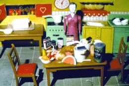 Laurie Simmons Purple Woman/Kitchen, 1978